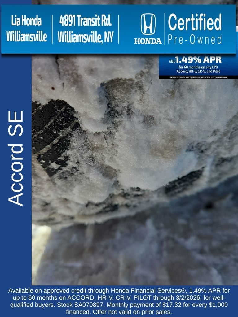 2025 Honda Accord SE