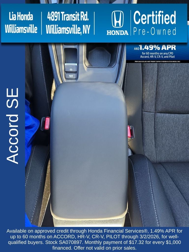 2025 Honda Accord SE