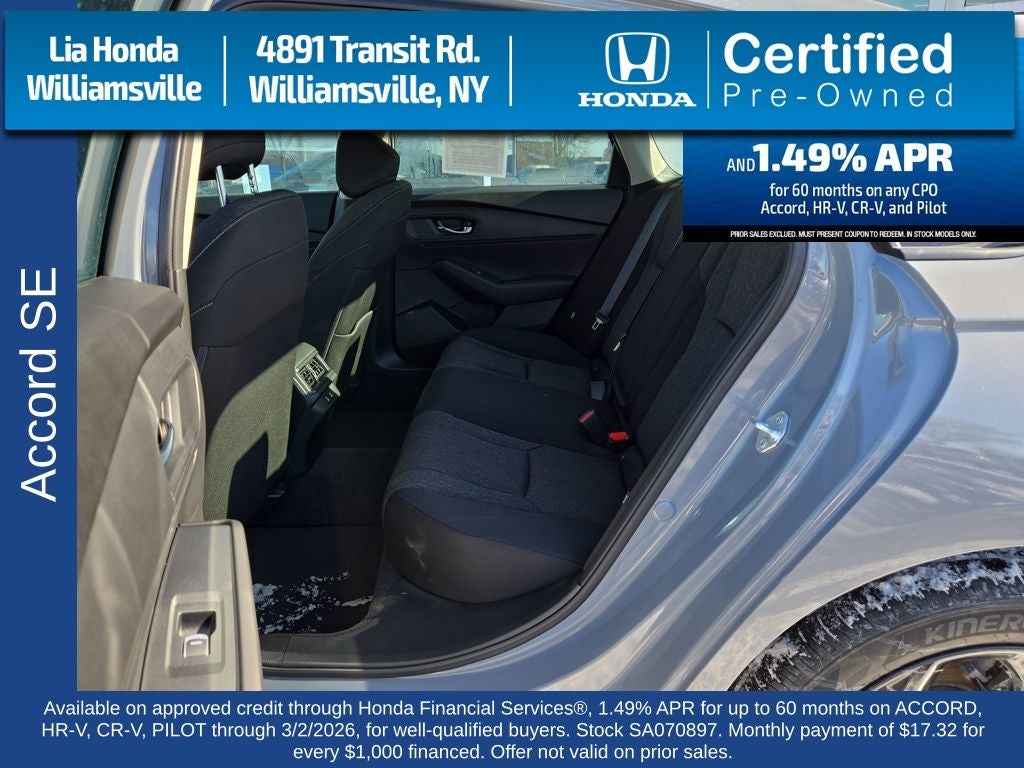 2025 Honda Accord SE