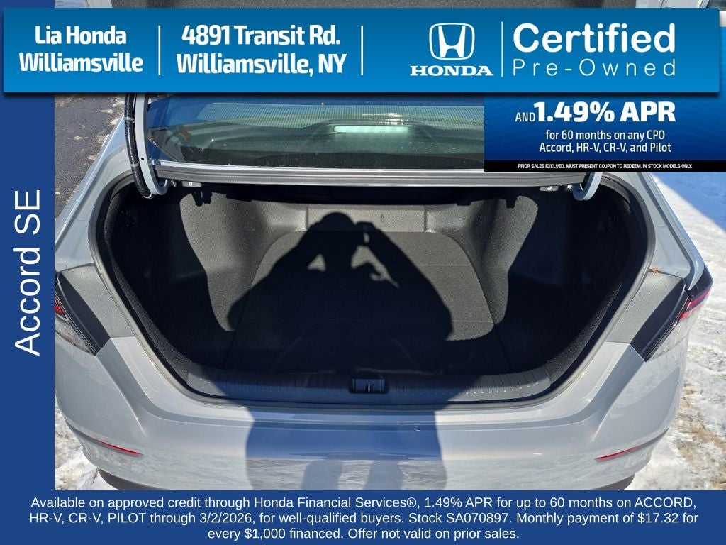 2025 Honda Accord SE