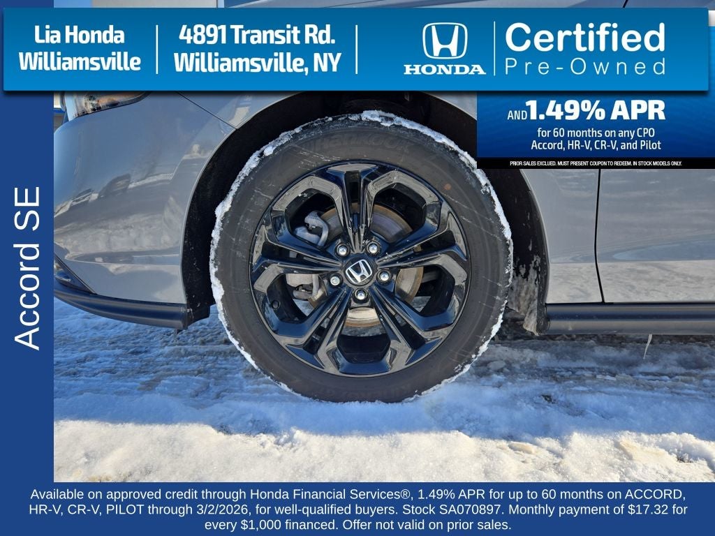 2025 Honda Accord SE