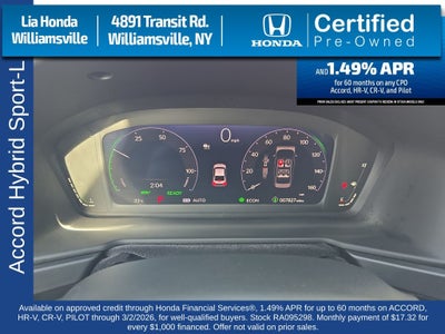 2024 Honda Accord Hybrid Sport-L