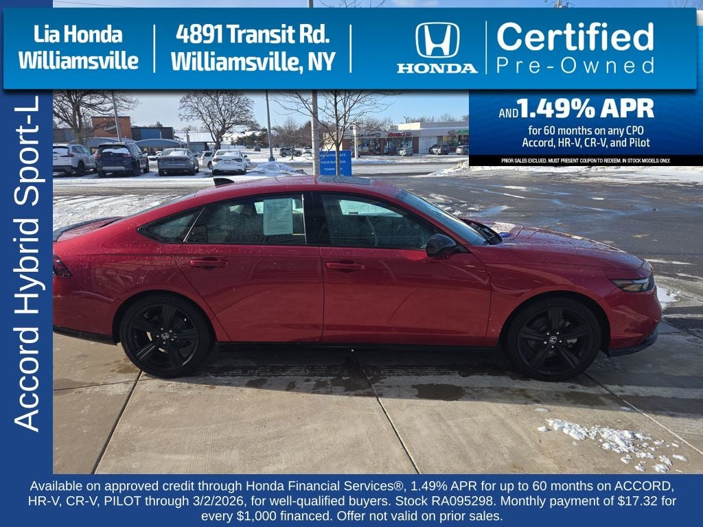 2024 Honda Accord Hybrid Sport-L