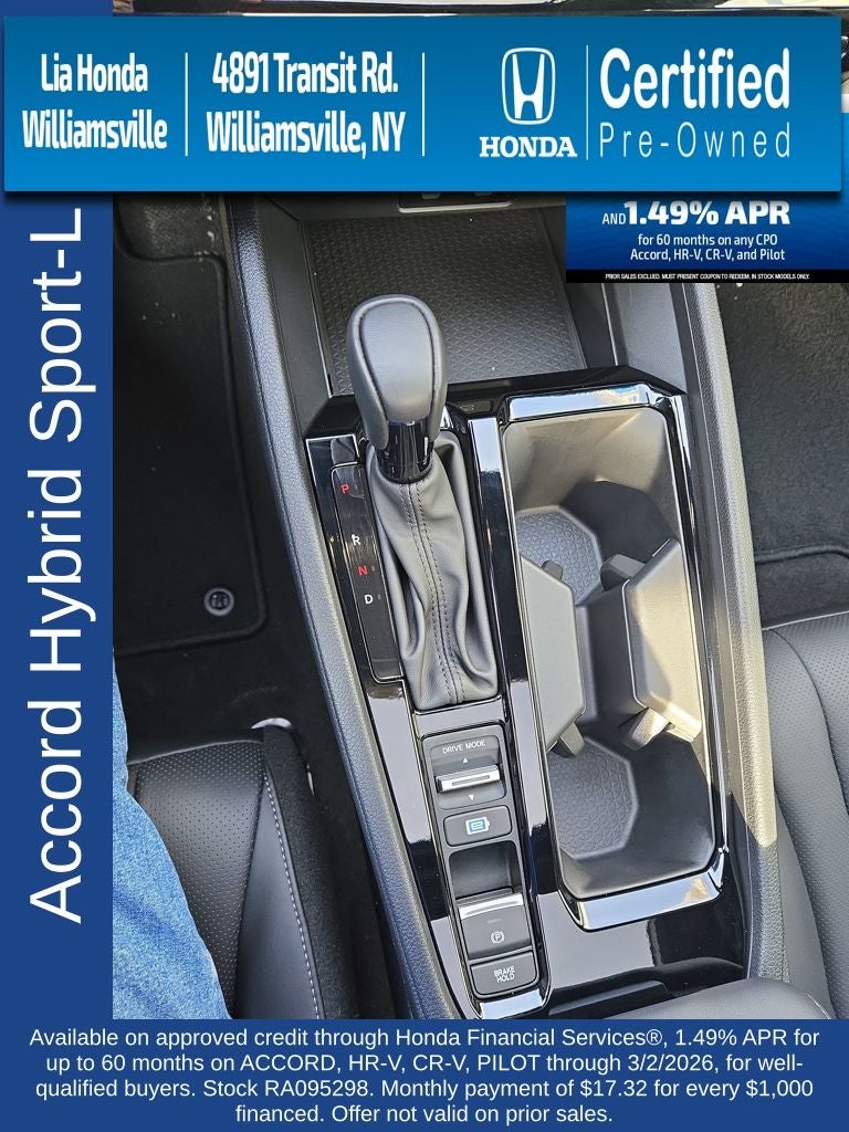 2024 Honda Accord Hybrid Sport-L