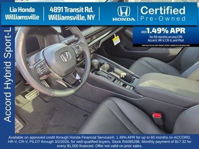 2024 Honda Accord Hybrid Sport-L