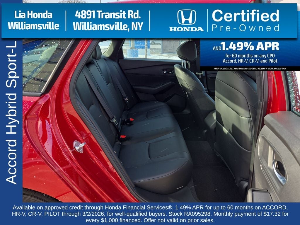 2024 Honda Accord Hybrid Sport-L