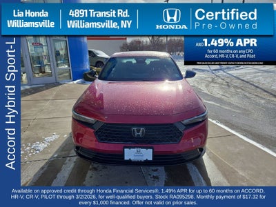 2024 Honda Accord Hybrid Sport-L