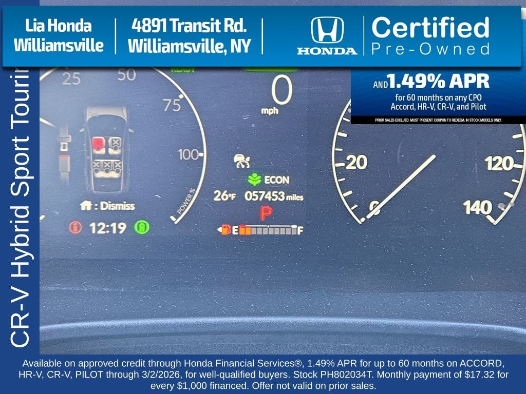 2023 Honda CR-V Hybrid Sport Touring