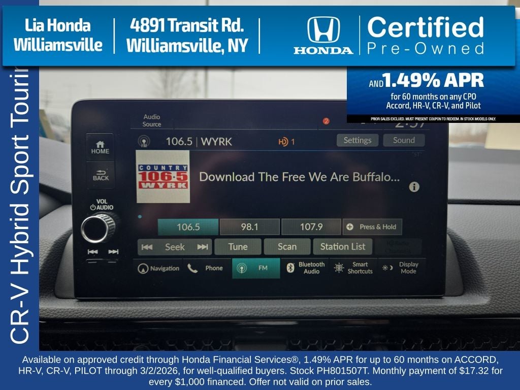 2023 Honda CR-V Hybrid Sport Touring