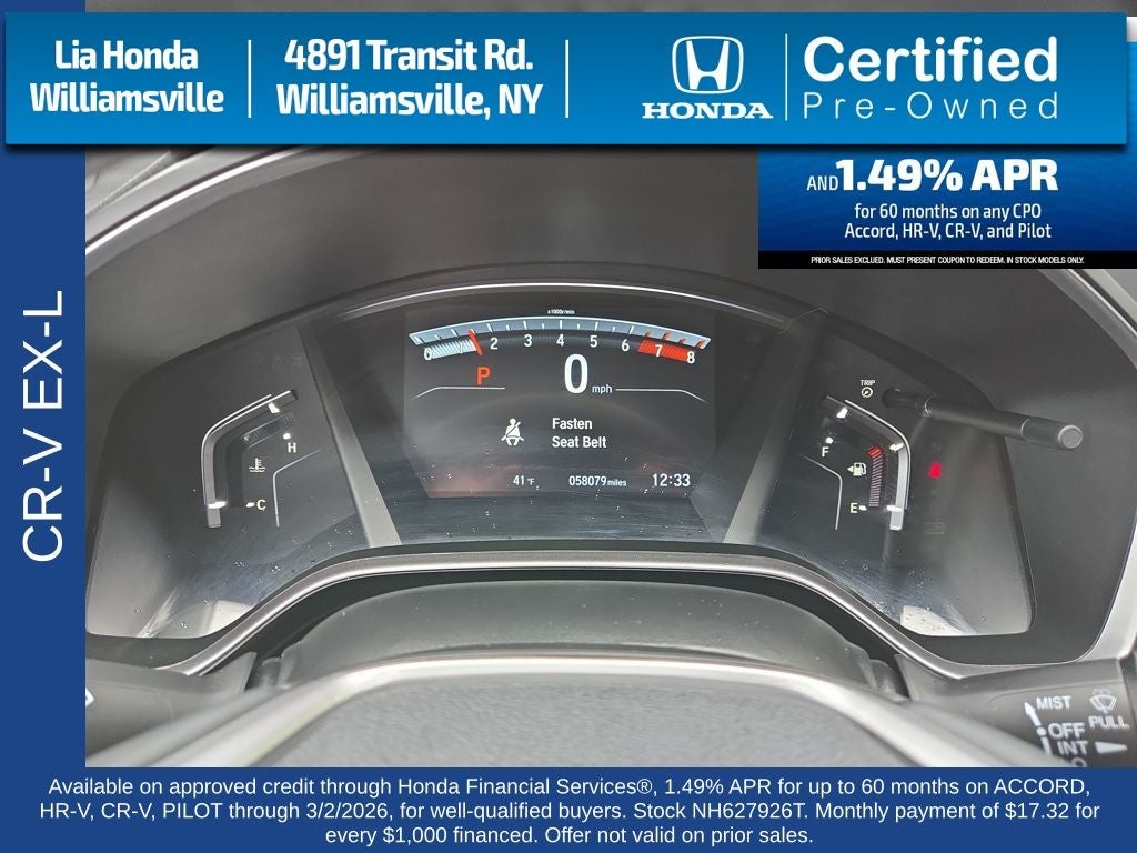 2022 Honda CR-V EX-L