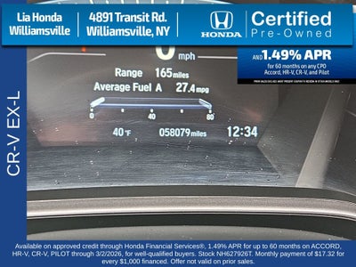 2022 Honda CR-V EX-L