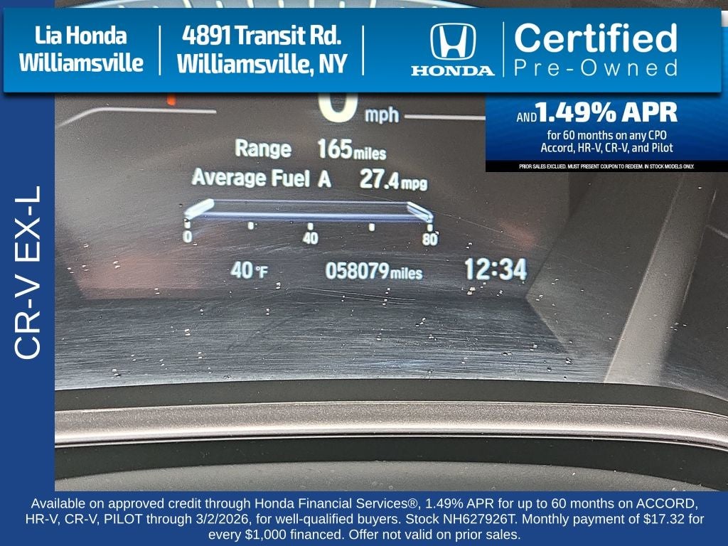 2022 Honda CR-V EX-L