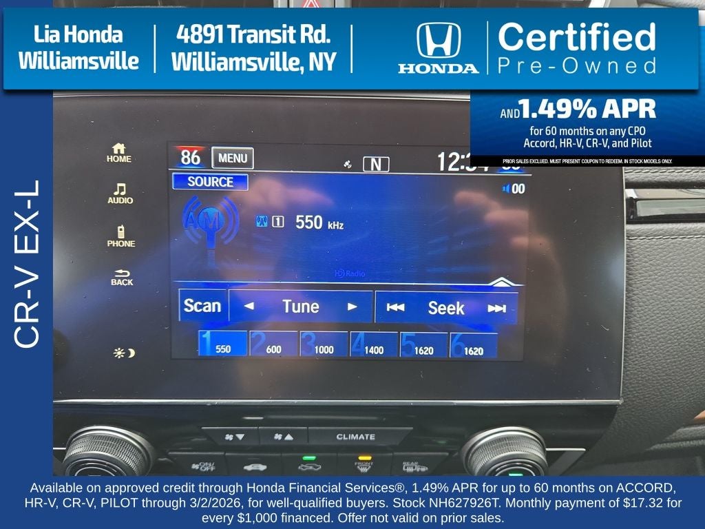 2022 Honda CR-V EX-L