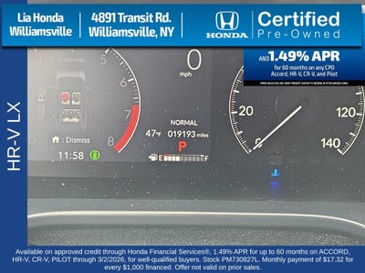 2023 Honda HR-V LX