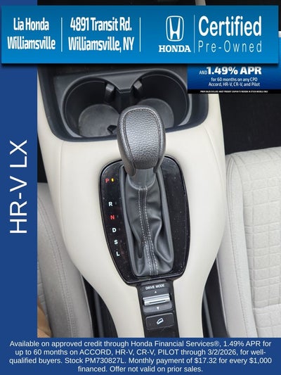2023 Honda HR-V LX