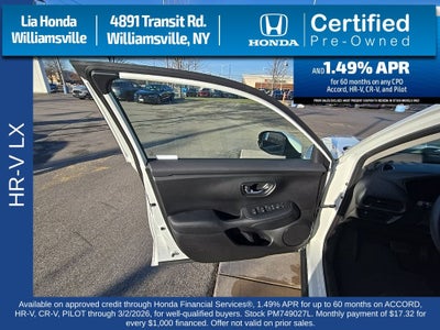 2023 Honda HR-V LX