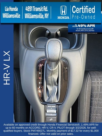 2023 Honda HR-V LX