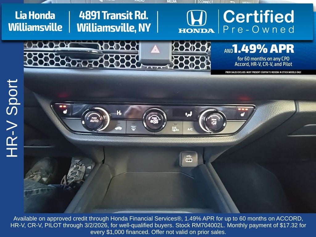 2024 Honda HR-V Sport
