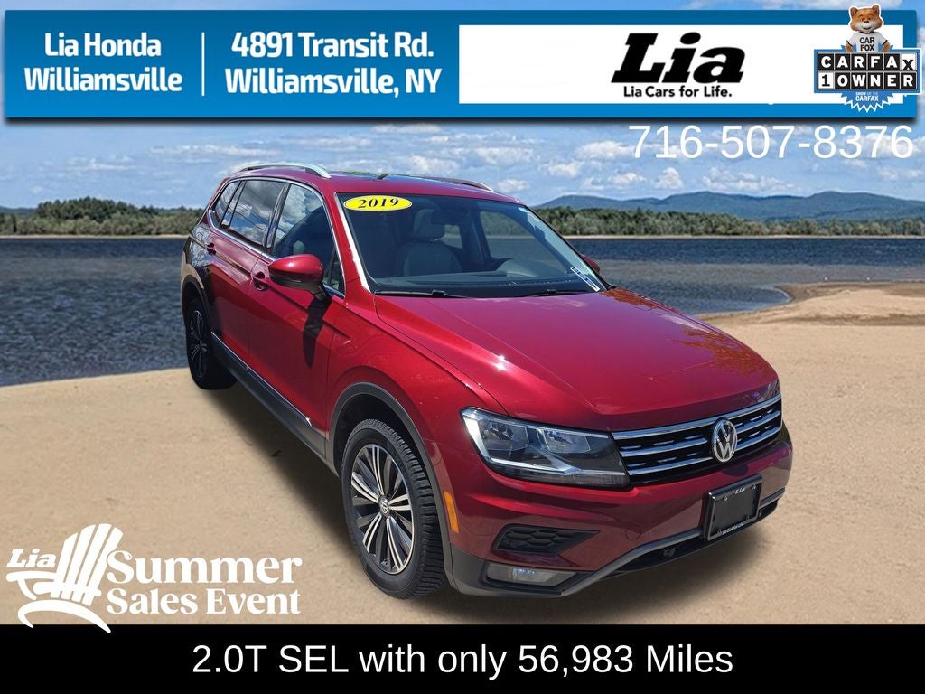 2019 Volkswagen Tiguan 2.0T SEL 4Motion