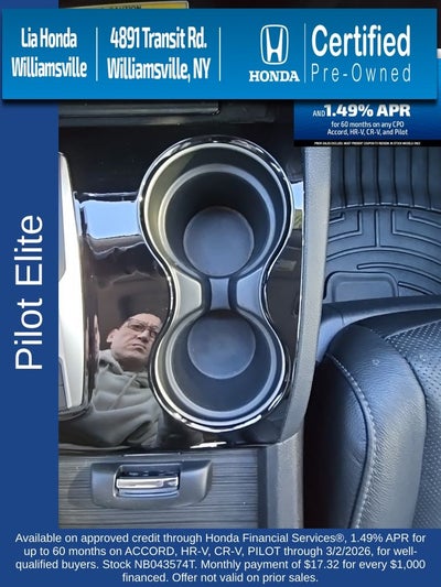 2022 Honda Pilot Elite