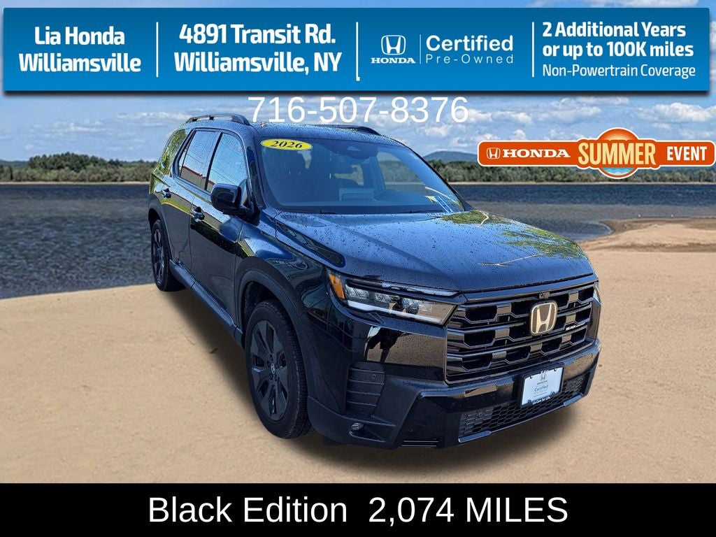 2026 Honda Pilot Black Edition
