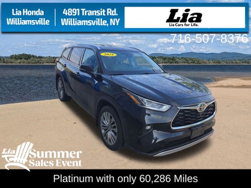 2021 Toyota Highlander Platinum