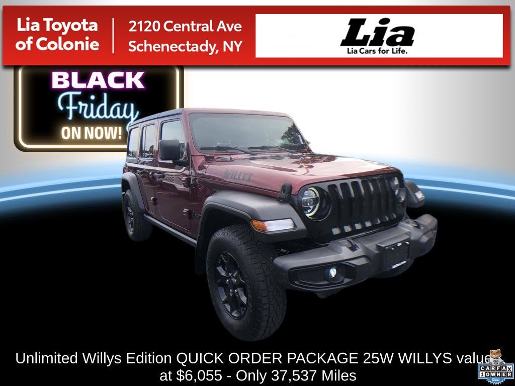 2021 Jeep Wrangler Unlimited Willys