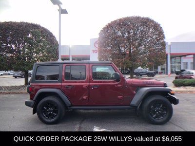 2021 Jeep Wrangler Unlimited Willys