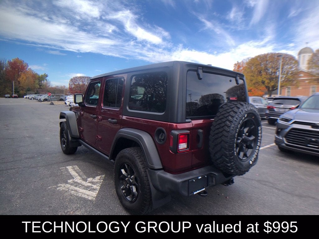 2021 Jeep Wrangler Unlimited Willys