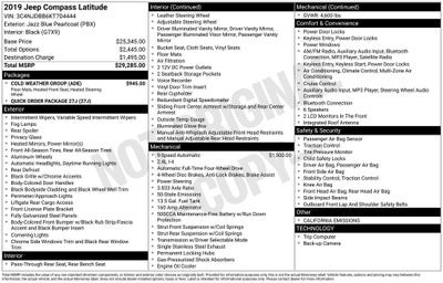 2019 Jeep Compass Latitude