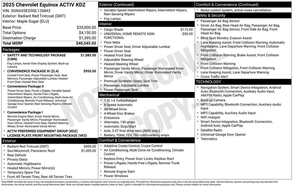 2025 Chevrolet Equinox ACTIV