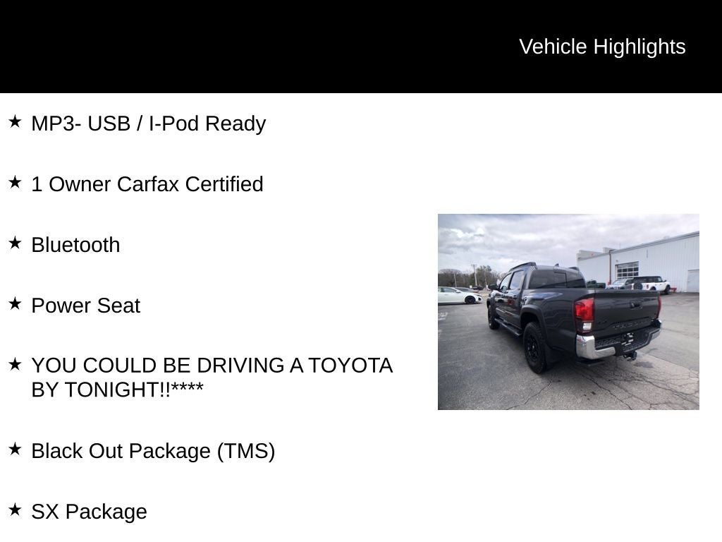 2023 Toyota Tacoma SR5 V6