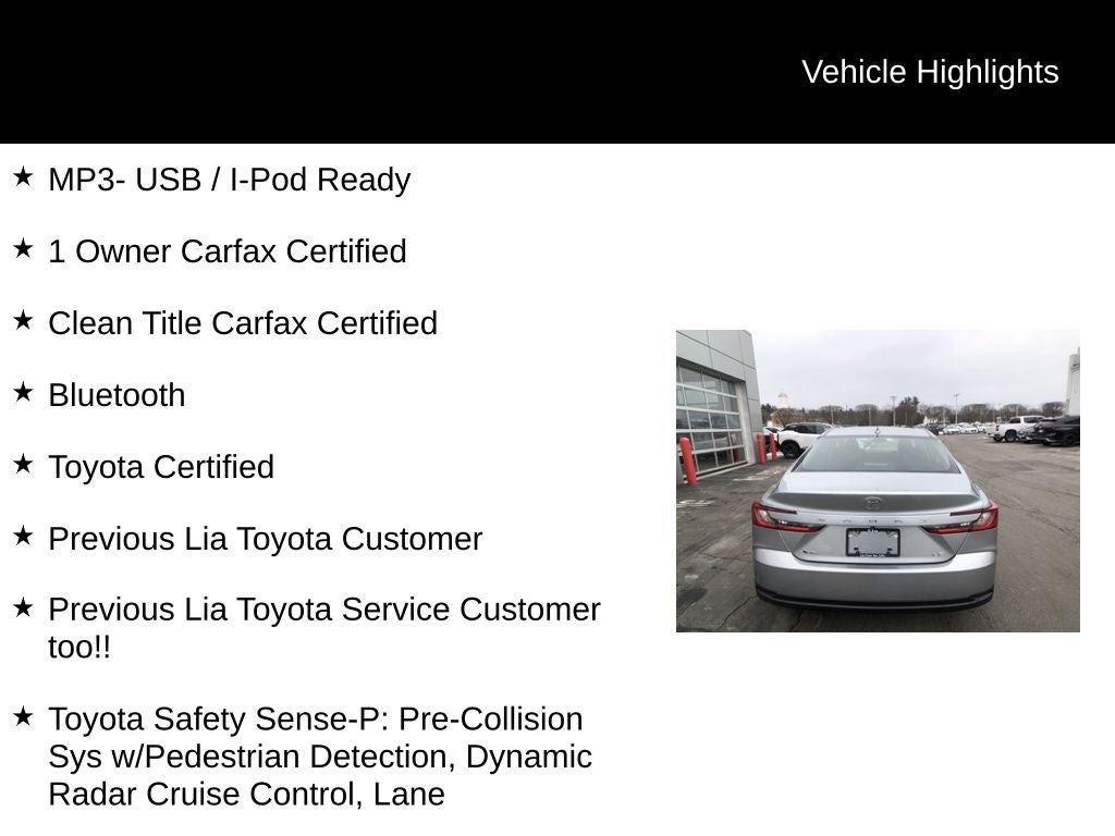 2025 Toyota Camry LE