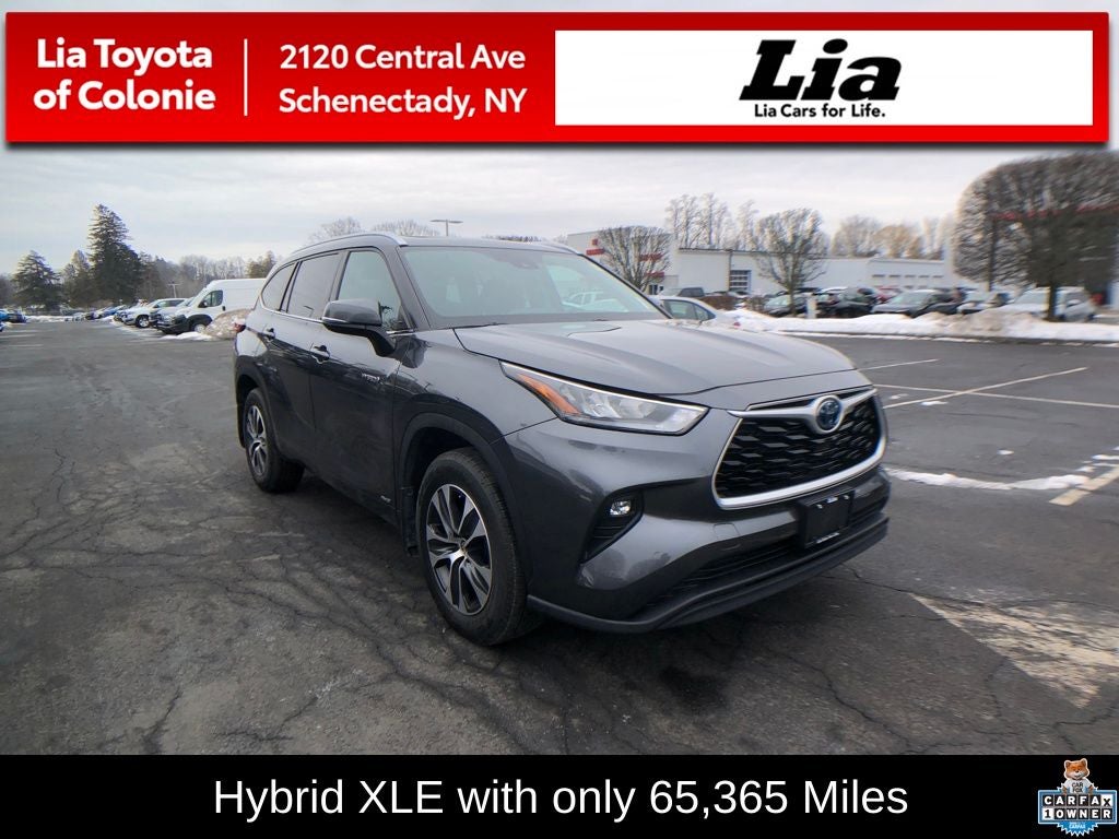 2020 Toyota Highlander Hybrid XLE