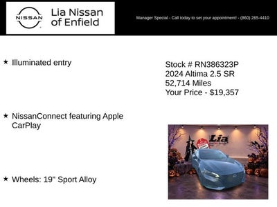 2024 Nissan Altima 2.5 SR
