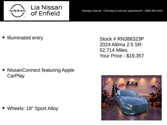 2024 Nissan Altima 2.5 SR