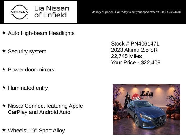 2023 Nissan Altima 2.5 SR