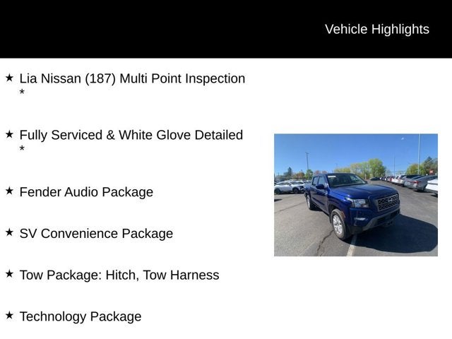 2023 Nissan Frontier SV