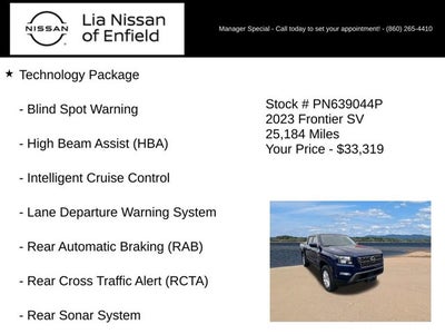 2023 Nissan Frontier SV