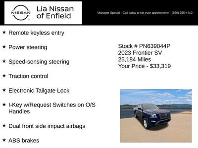 2023 Nissan Frontier SV