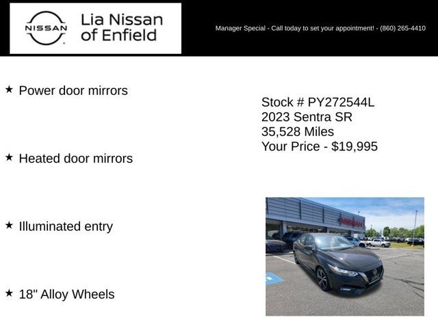 2023 Nissan Sentra SR