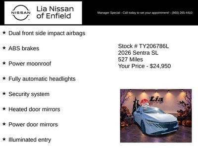 2026 Nissan Sentra SL