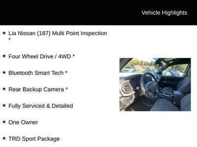 2019 Toyota Tacoma 4WD TRD Sport