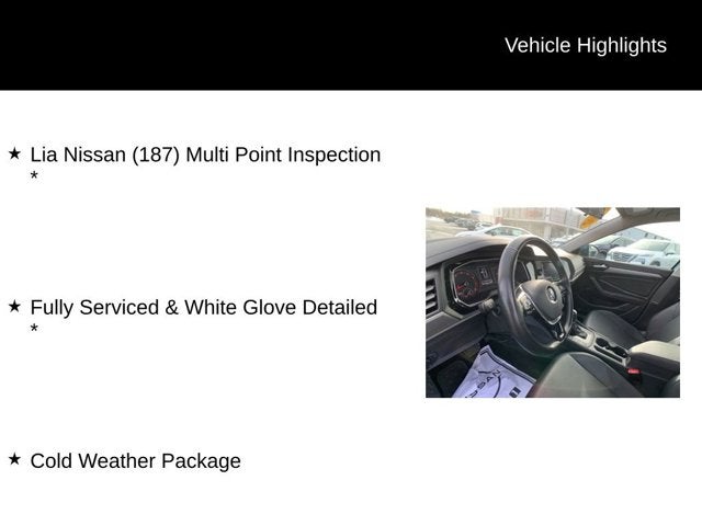 2019 Volkswagen Jetta 1.4T SE