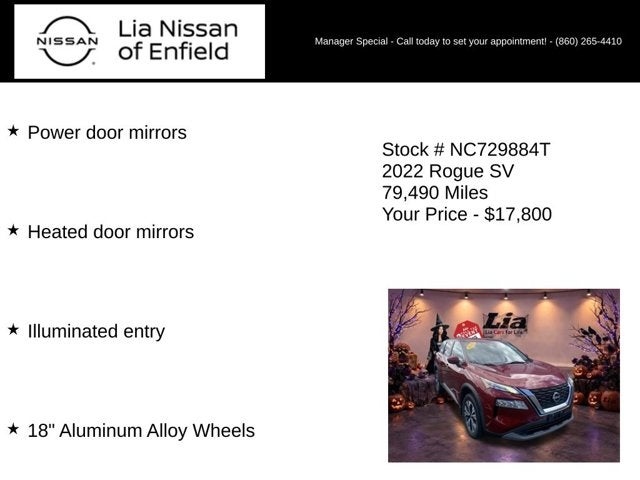 2022 Nissan Rogue SV