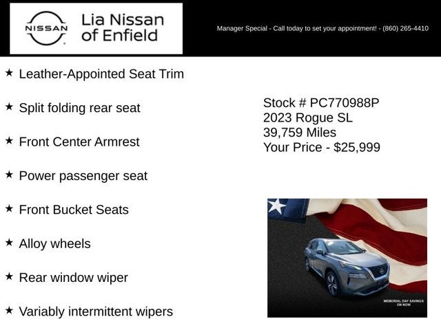 2023 Nissan Rogue SL