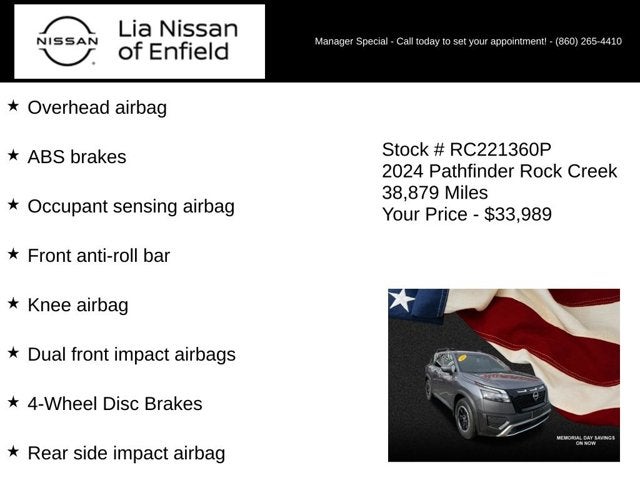2024 Nissan Pathfinder Rock Creek