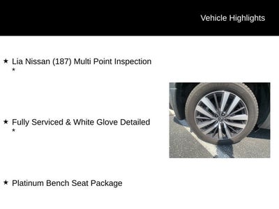 2022 Nissan Pathfinder Platinum