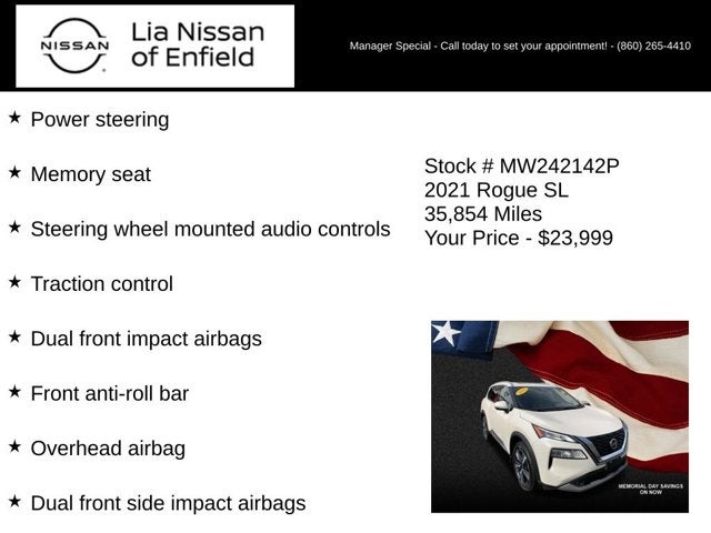 2021 Nissan Rogue SL