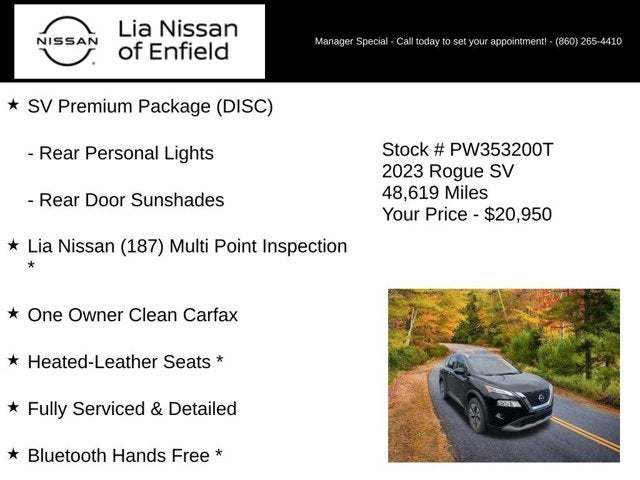 2023 Nissan Rogue SV